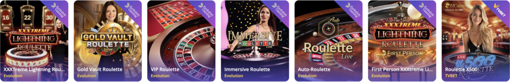 live roulette games available at casino days alberta