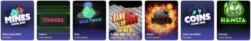 online crash games at casino days